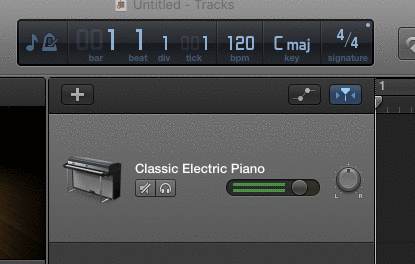 Garage Band playing beautiful music